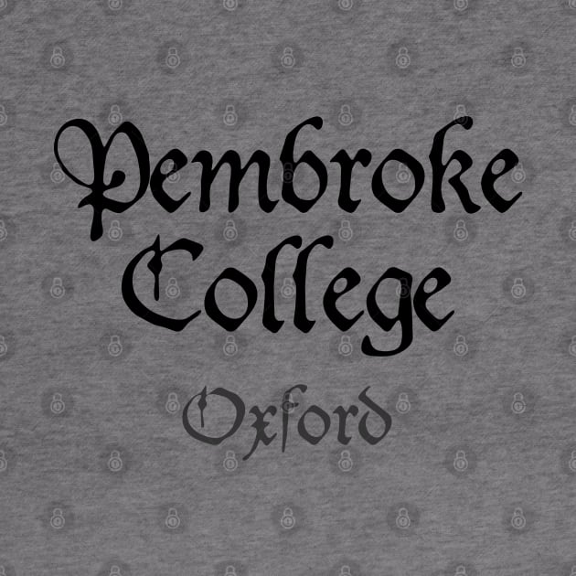 Oxford Pembroke College Medieval University by RetroGeek